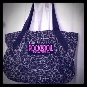 Grey leopard print cloth bag (bag for sale only)